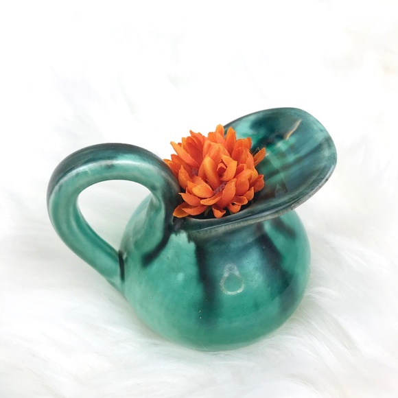 Vintage Other - Clay Mini Bell Creamer Small Flower Vase Decor